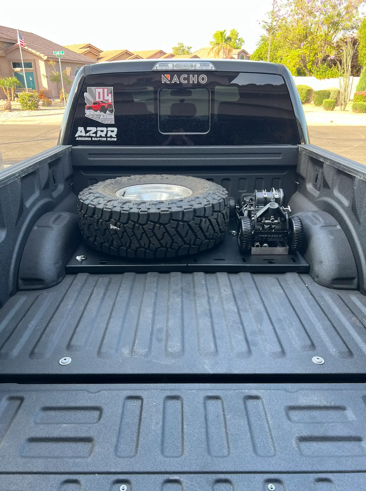 Gen 2 Or Gen 3 Raptor (2015-2024) Simple Bed Cargo Organizer 1