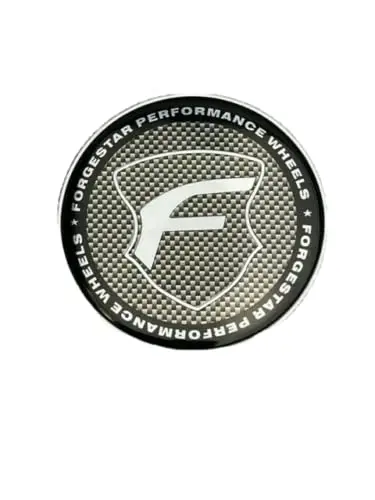 Forgestar Performance Chrome Carbon Fiber Push In Wheel Center Cap Bc-763B 1