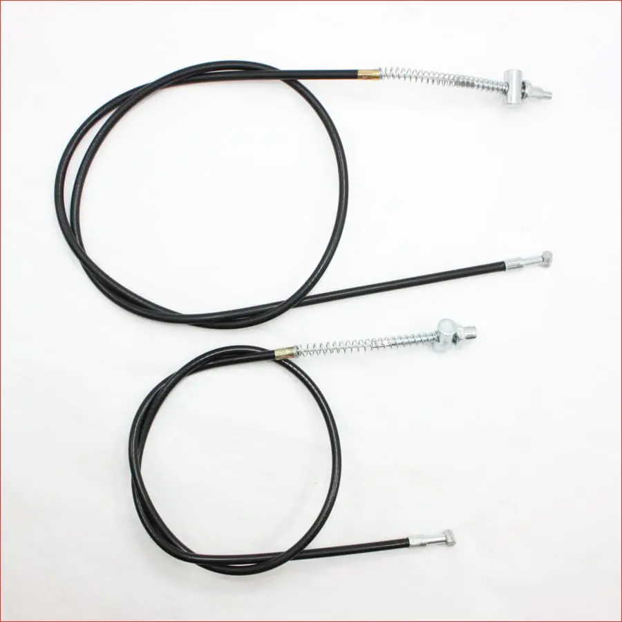 Front+ Rear Back Drum Brake Cable Line Yamaha Peewee 1