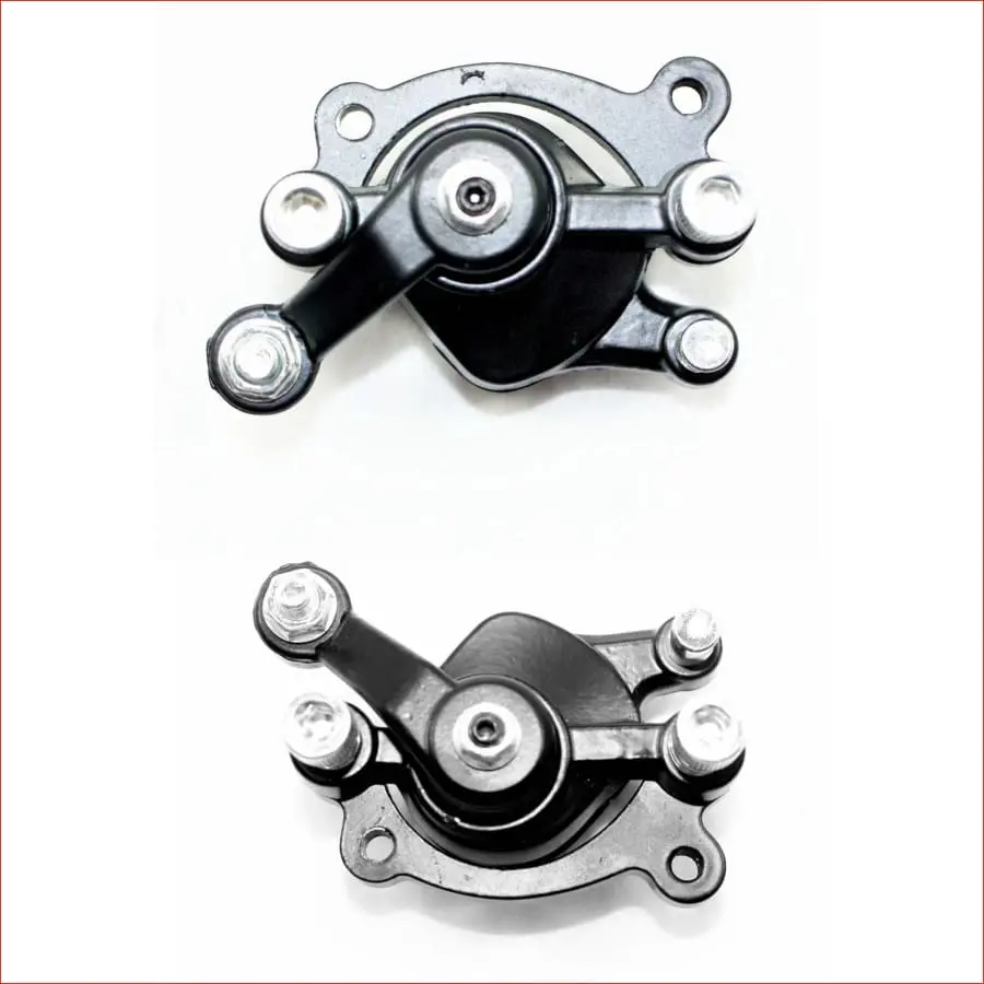 Front + Rear Disc Brake Calipers Pads 49Cc Mini Pit Dirt Quad Pocket Rocket Bike 1