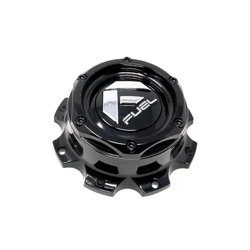 Fuel 2Pc Fuel Gloss Black Cap (8X180) - 1004-10Gb 1