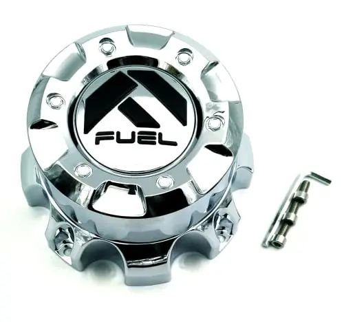 Fuel Chrome 8 Lug Wheel Center Cap Tall 1001-60 1