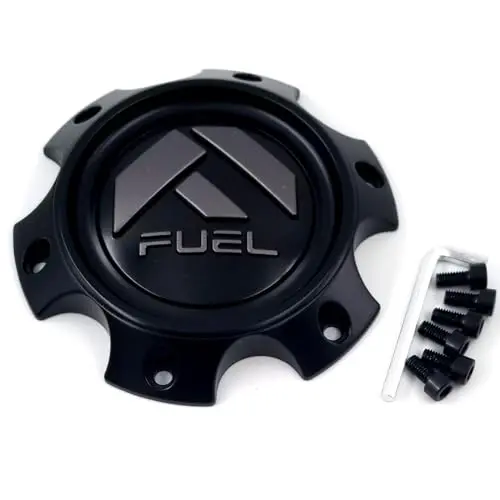 Fuel Matte Black Bolt On Oxide Cycle Rush Unit Variant Center Cap 1006-12Mbv 1