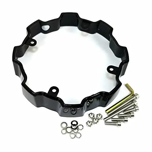 Fuel Offroad 1002-57Gb Fuel Wheel Center Hub Cap Riserspacer Gloss Black 8 1-12 1001-63Gb 1