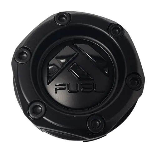 Fuel Offroad 1003-44Bld Matte Black With Gloss Black Logo Center Cap 1