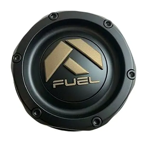 Fuel Offroad 1003-49Tmbz Matte Black With Bronze Logo Wheel Center Cap 1