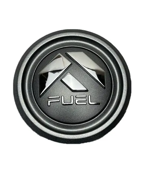 Fuel Offroad Gun Metal Chrome Logo Snap In Wheel Center Cap 1006-48Gdc 1