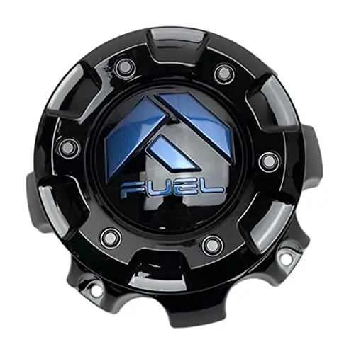 Fuel Offroad Wheels 1001-60Gbdk Gloss Black With Blue Logo Center Cap 8X170 Fitment 1
