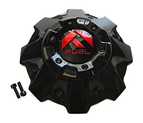 Fuel Offroad Wheels 1001-63Gbq Gloss Black With Red Logo Center Cap 1