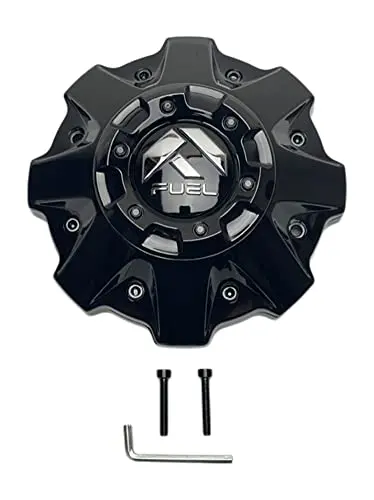 Fuel Offroad Wheels 1001-63Gbrkit5 Gloss Black Cap With Riser 1002-56Gbr 1