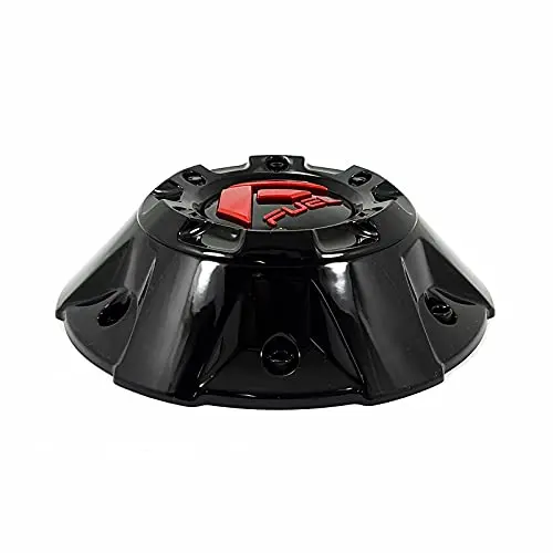 Fuel Offroad Wheels 1002-50Gbq Gloss Black With Red Logo Center Cap 1