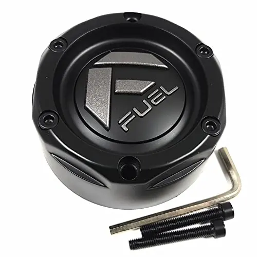 Fuel Offroad Wheels 1003-42Mbv Matte Black And Gray Logo Center Cap 1