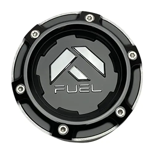 Fuel Offroad Wheels 1005-49Tnbl 1005-58 Gloss Black And Chrome Center Cap 1