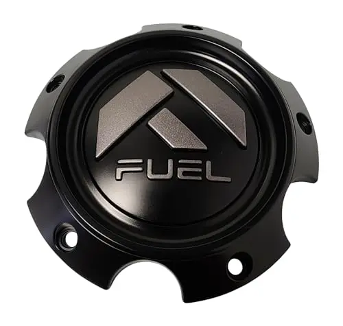 Fuel Offroad Wheels 1006-13Mbv Matte Black Center Cap With Gun Metal Logo 1