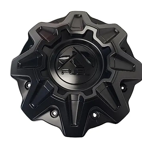 Fuel Offroad Wheels 1007A63bld Matte Black Center Cap With Gloss Black Logo 1