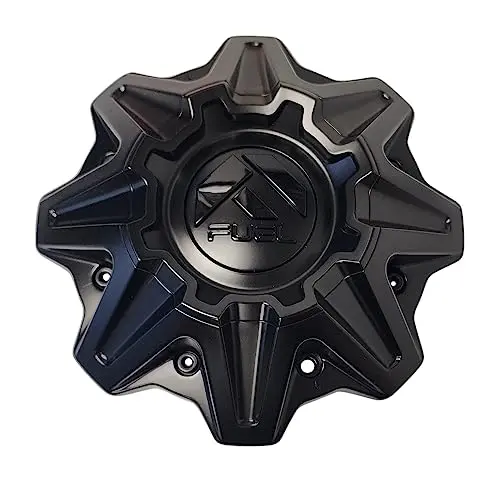 Fuel Offroad Wheels 1007A64bld Matte Black Center Cap With Gloss Black Logo 1