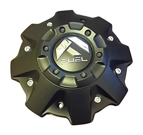 Fuel Wheels Black Center Cap Cap 1001-63-B Cap M-447 Five And Six Lugs 1