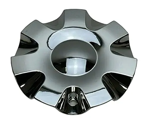 Gazario Gino No Logo Chrome Wheel Center Cap Jy-563 1