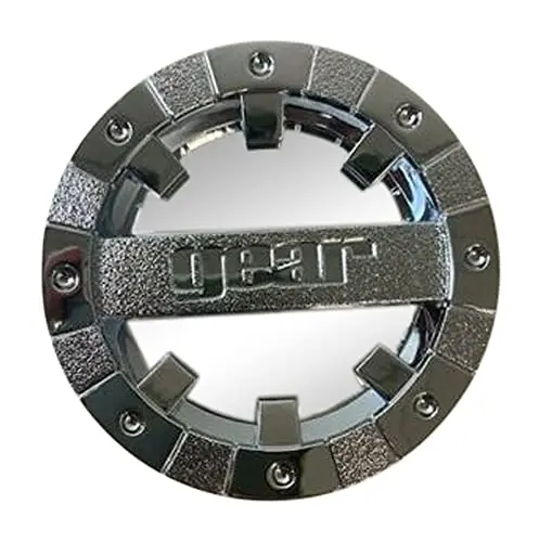 Gear Wheels 572K82 96-0001 711C Chrome Wheel Center Cap 1
