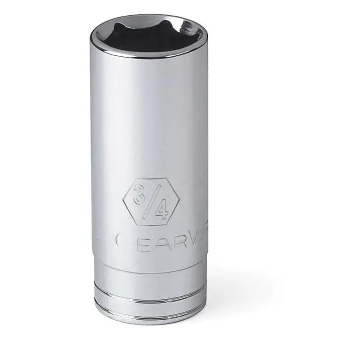 Gearwrench 80645 3/8" Drive 12-Point Deep Socket – Chrome Vanadium Steel 1