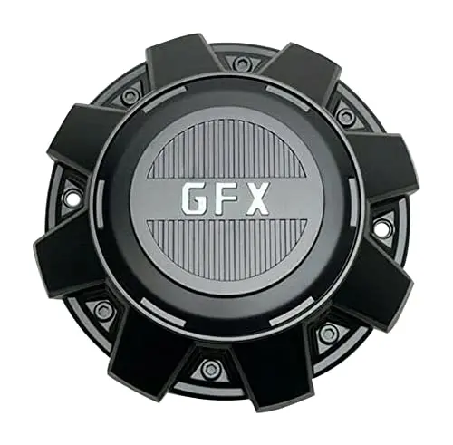 Gfx G-Fx Matte Black Wheel Center Cap 1