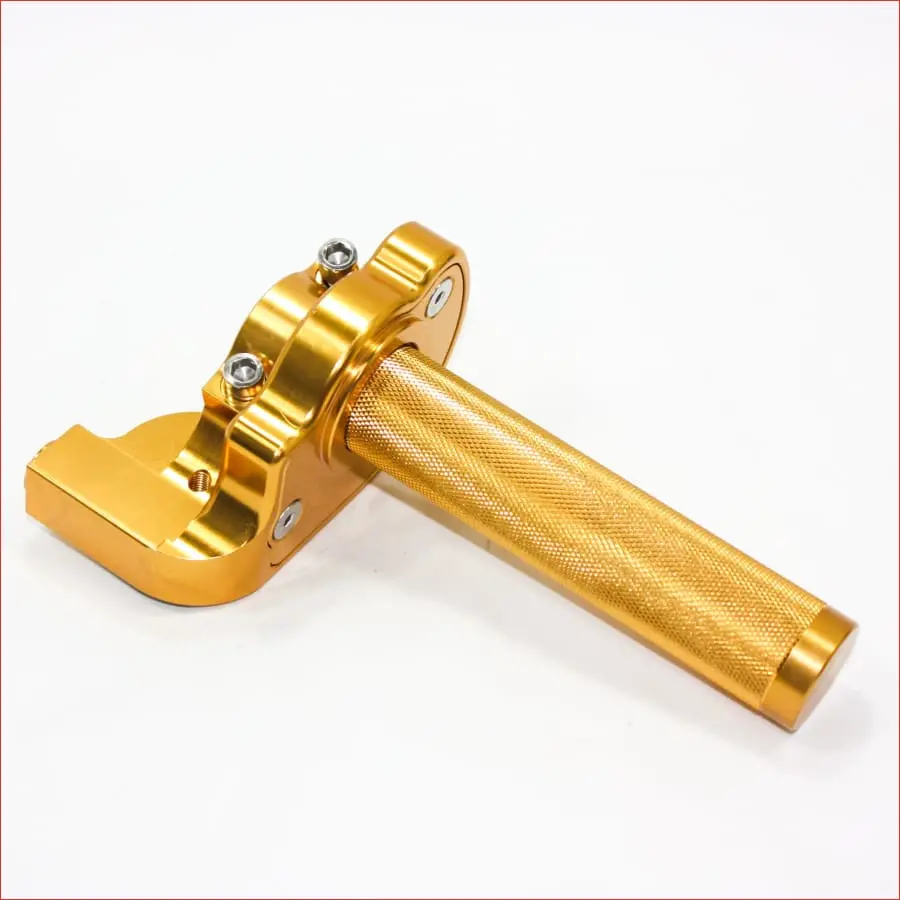 Gold Cnc Quarter Turn Quick Twist Throttle Housing 1