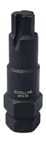 Gorilla Automotive 6Fh-12 6Fh 12 Hex Tech Key Lug Nut Removal Key 1