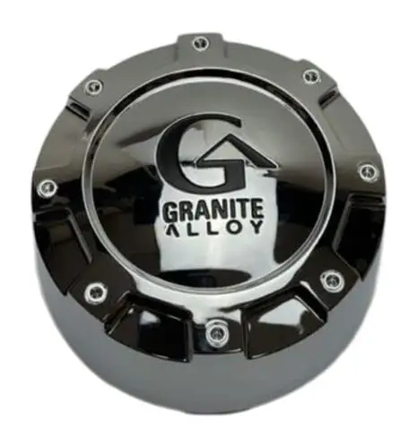 Granite Alloy Chrome Snap In Wheel Center Cap A89-0402G Ca8902cap 1