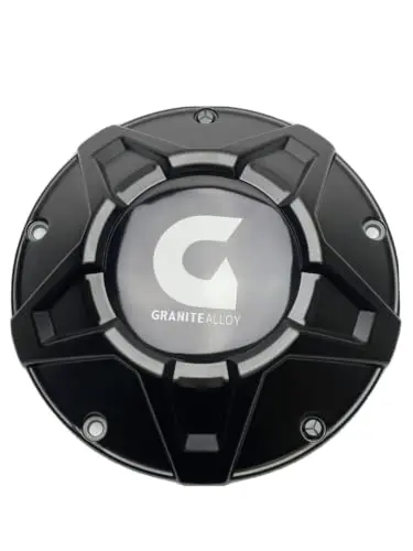 Granite Alloy Matte Black Wheel Center Cap 6006L182 1