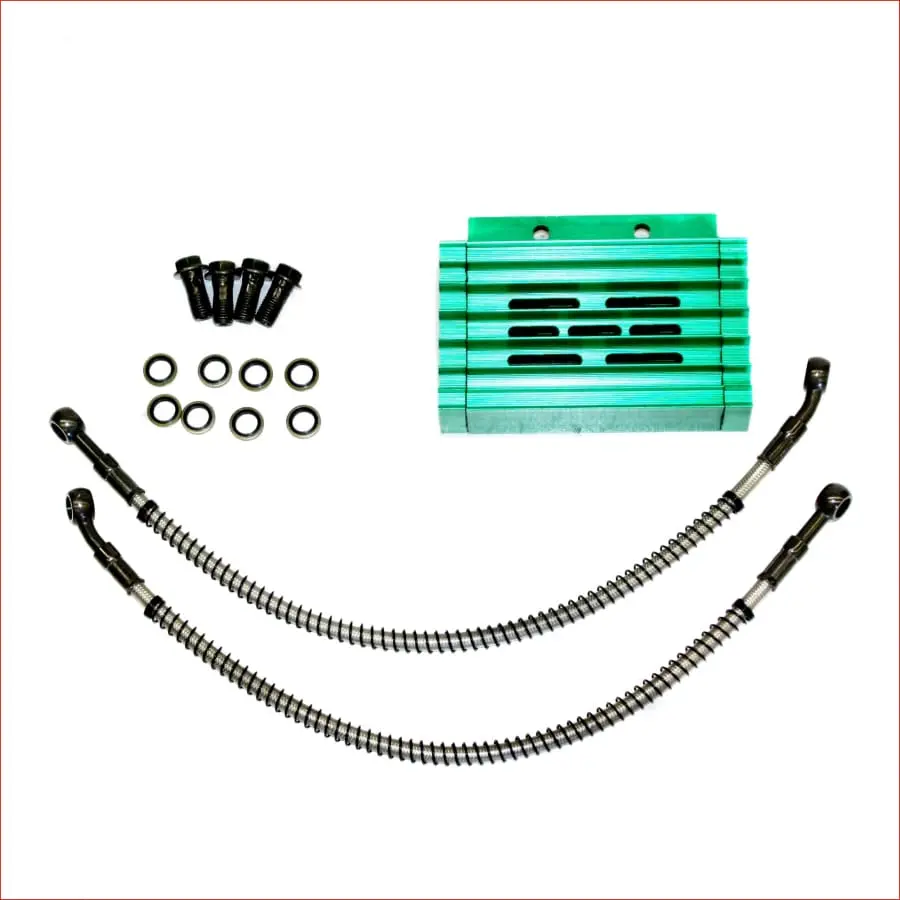 Green Cnc Engine Oil Cooler Kit Radiator 140Cc 150Cc 160Cc 1