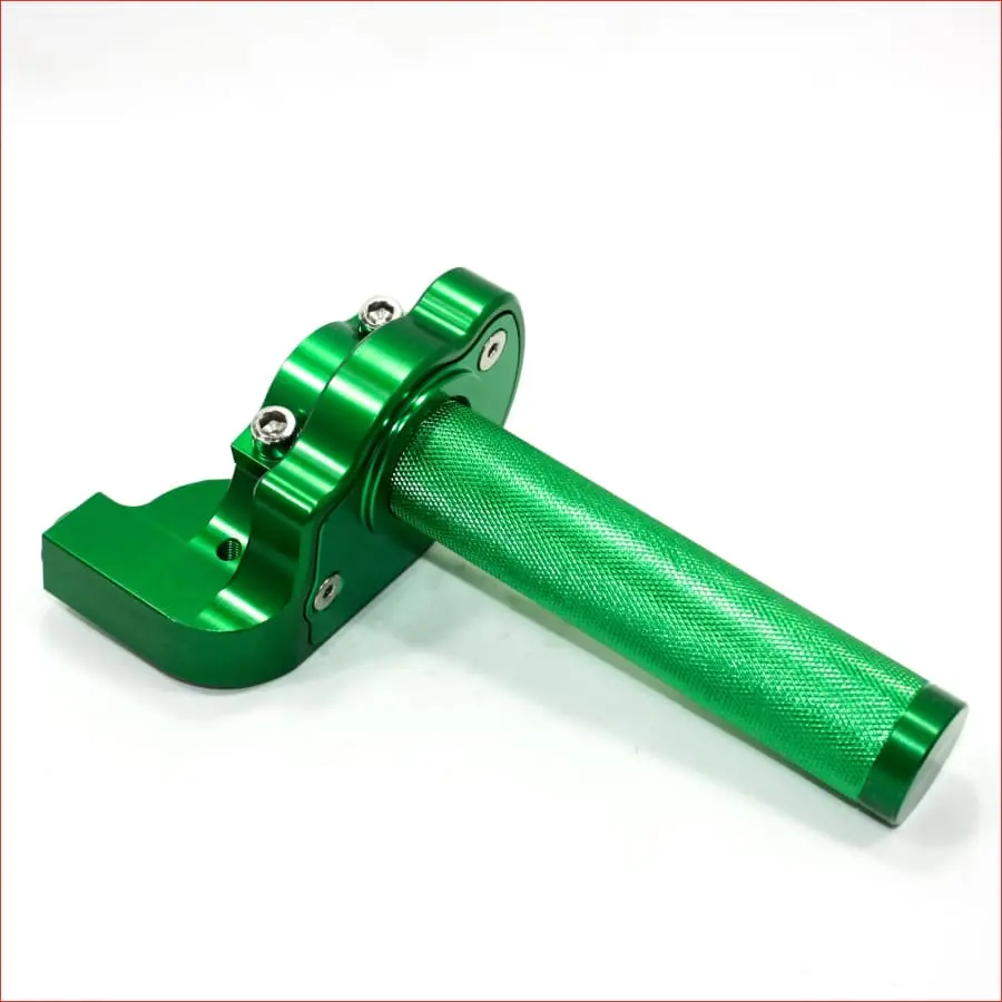 Green Cnc Quarter Turn Quick Twist Throttle Housing 1