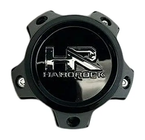 Hard Rock Gloss Black Wheel Center Cap H552b H552b-Sg H551b-B 1