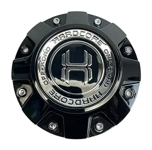 Hardcore Off-Road Gloss Black Wheel Center Cap Cap020-Md Cap020-Md-Xg 1