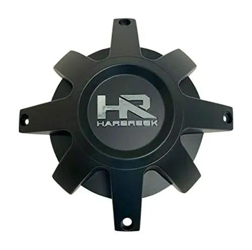 Hardrock Offroad Hr Cap 5303 Matte Black Wheel Center Cap 1