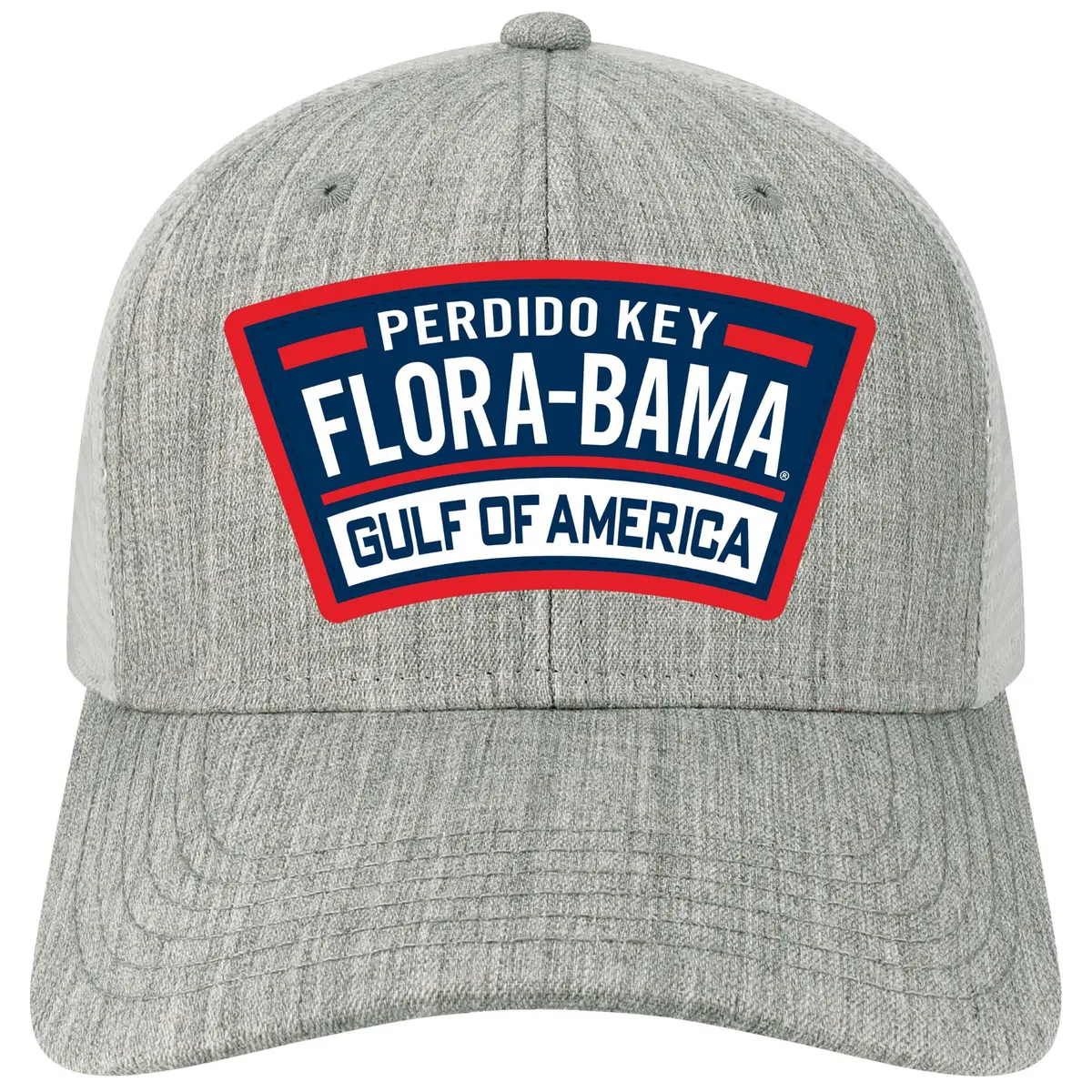 Flora-Bama Gulf Of America Grey Mesh Cap 1