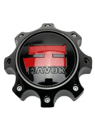 Havok Gloss Black Wheel Center Cap Cbh08-B1p Cbh08-1P-1 1