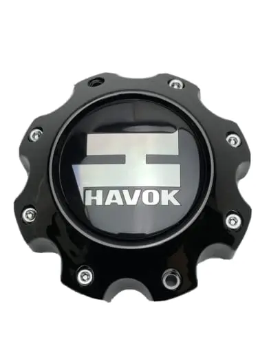 Havok Gloss Black Wheel Center Cap Cbh08-E1p 1