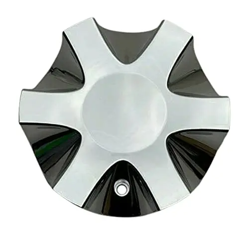 Helo Hawk Chrome No Logo Wheel Center Cap 803-2295-Cap 1
