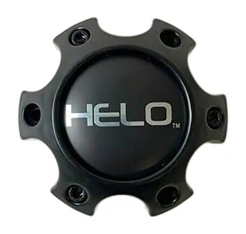Helo Wheels 1079L121ahe1sb-H34 Satin Black Wheel Center Cap 1