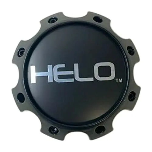 Helo Wheels 1079L170he1sb-H42 Satin Black Wheel Center Cap 1