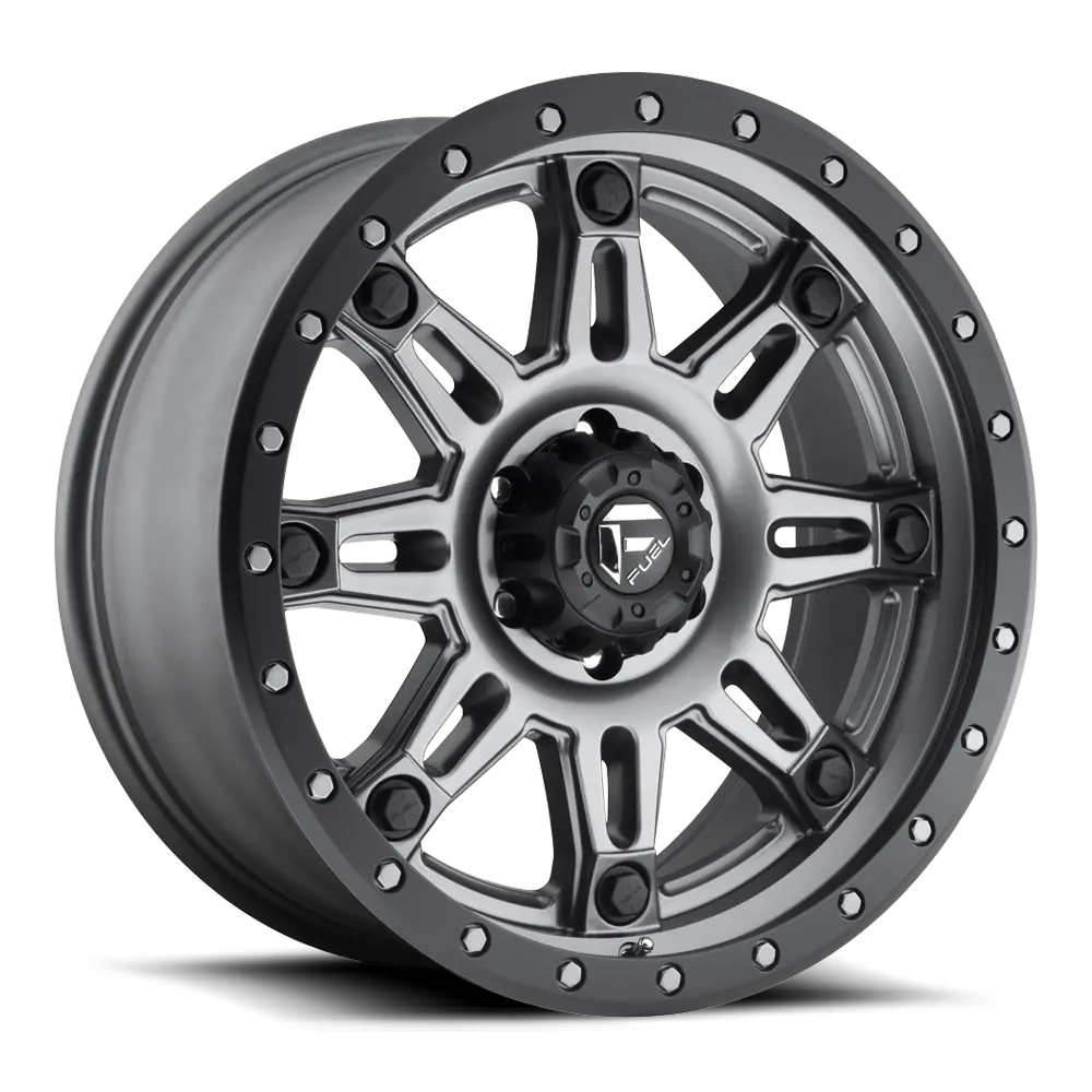Fuel Hostage Iii [ D568 ] - Matte Anthracite W/ Black Ring 1