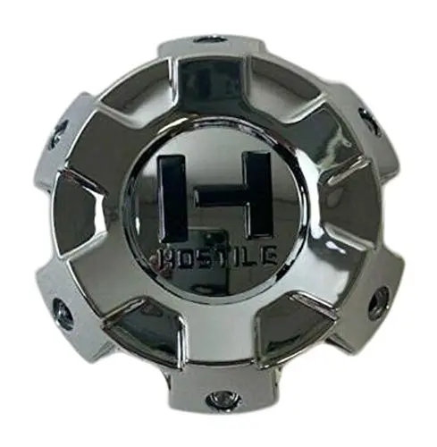 Hostile Chrome Wheel 6 Lug Center Cap Hc-6001 Hc-5001-B 1