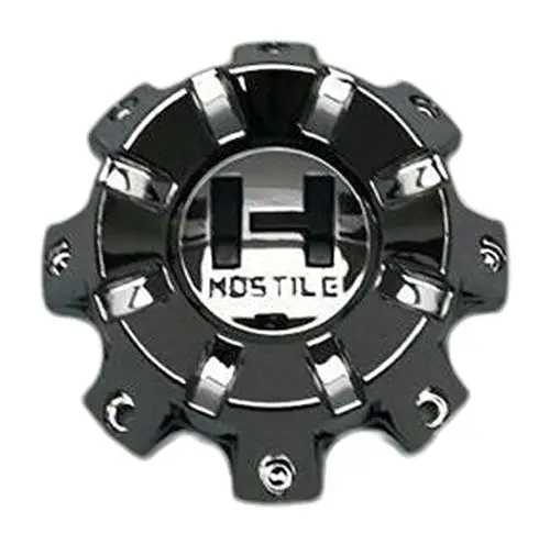 Hostile Chrome Wheel Center Cap Hc-8002 Hc-8001-B 1