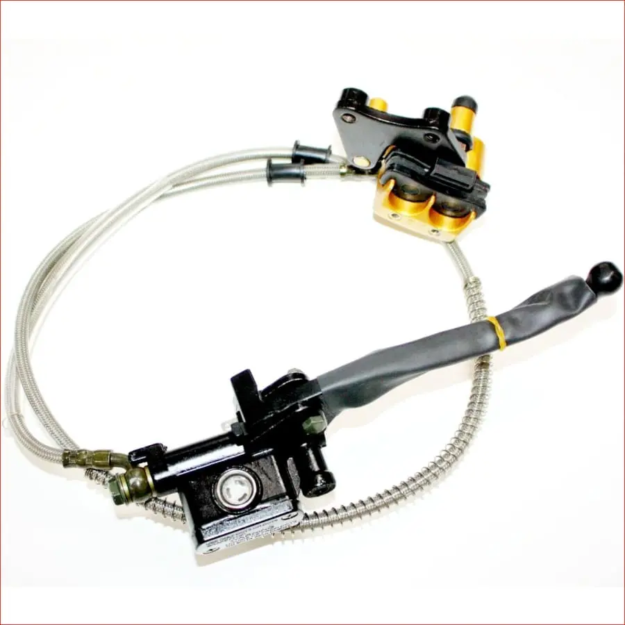 Hand Lever Hydraulic Disc Brake Caliper System 90 110Cc 125Cc 1