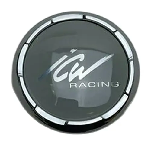 Icw Racing Chrome Snap In Wheel Center Cap 917K69 1