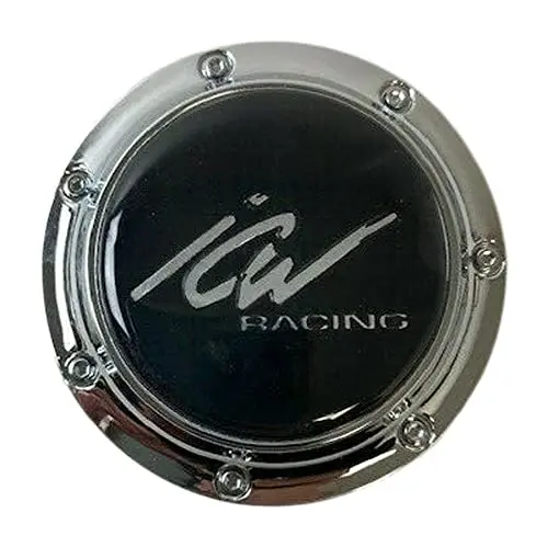 Icw Racing Wheels 316K70 Chrome Wheel Center Cap 1