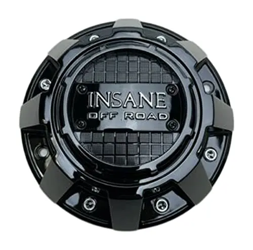 Insane Off Road Gloss Black Wheel Center Cap 721L214 1