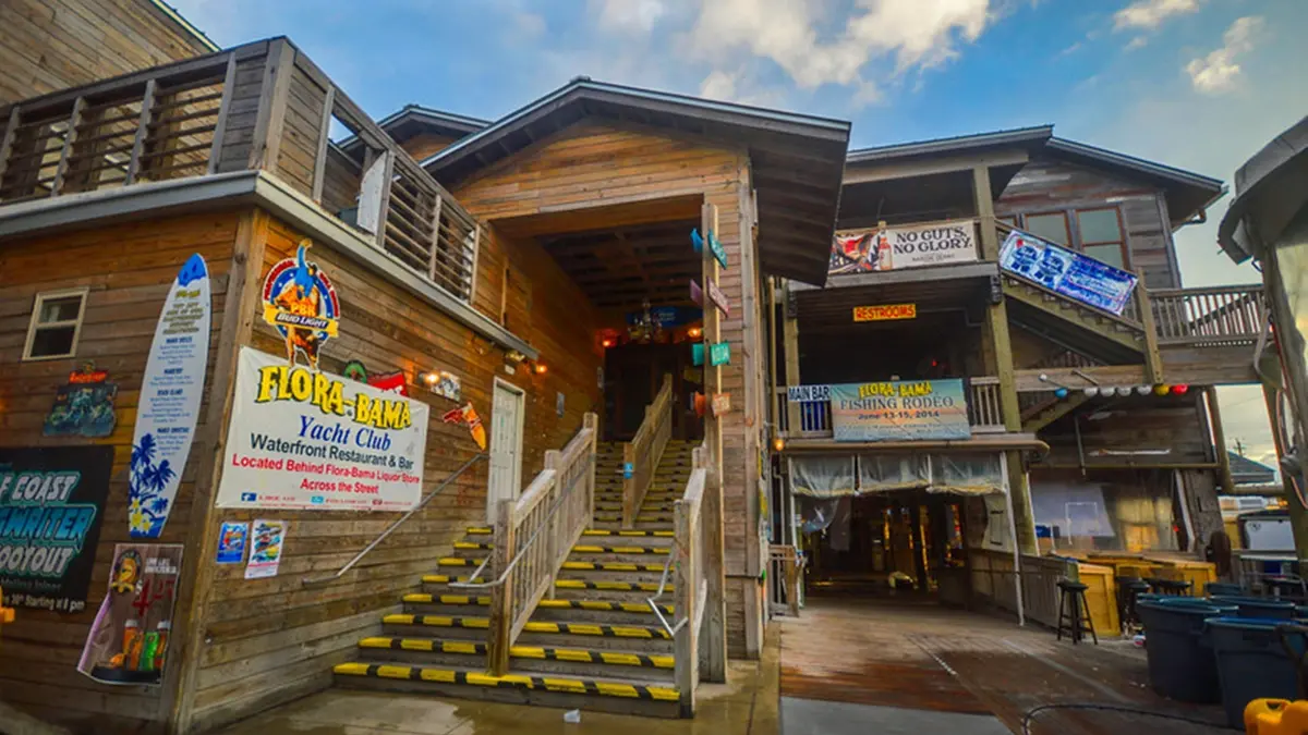Flora-Bama Inside Background Stair Picture 1