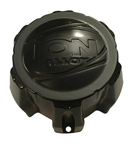 Ion Alloy 6 Lug C101711mb C202202 Matte Black Wheel Center Cap 1