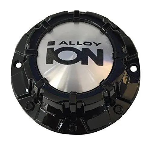 Ion Alloy C10186b 81011680-Cap Lg1109-05 Black Wheel Center Cap 1